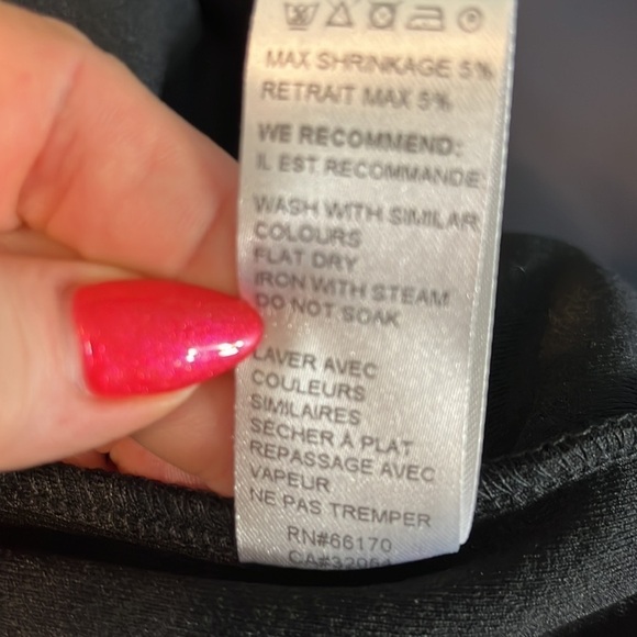 Ganni “Miss Marple” Dress Peplum Black V-neck Size Medium Portugal - Picture 9 of 9